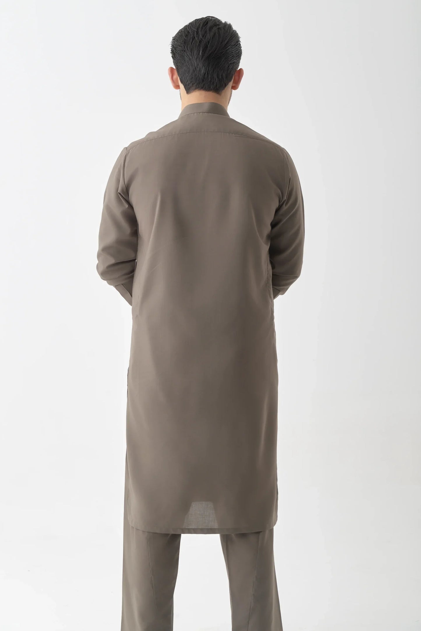 Light Brown Shalwar Kameez Set