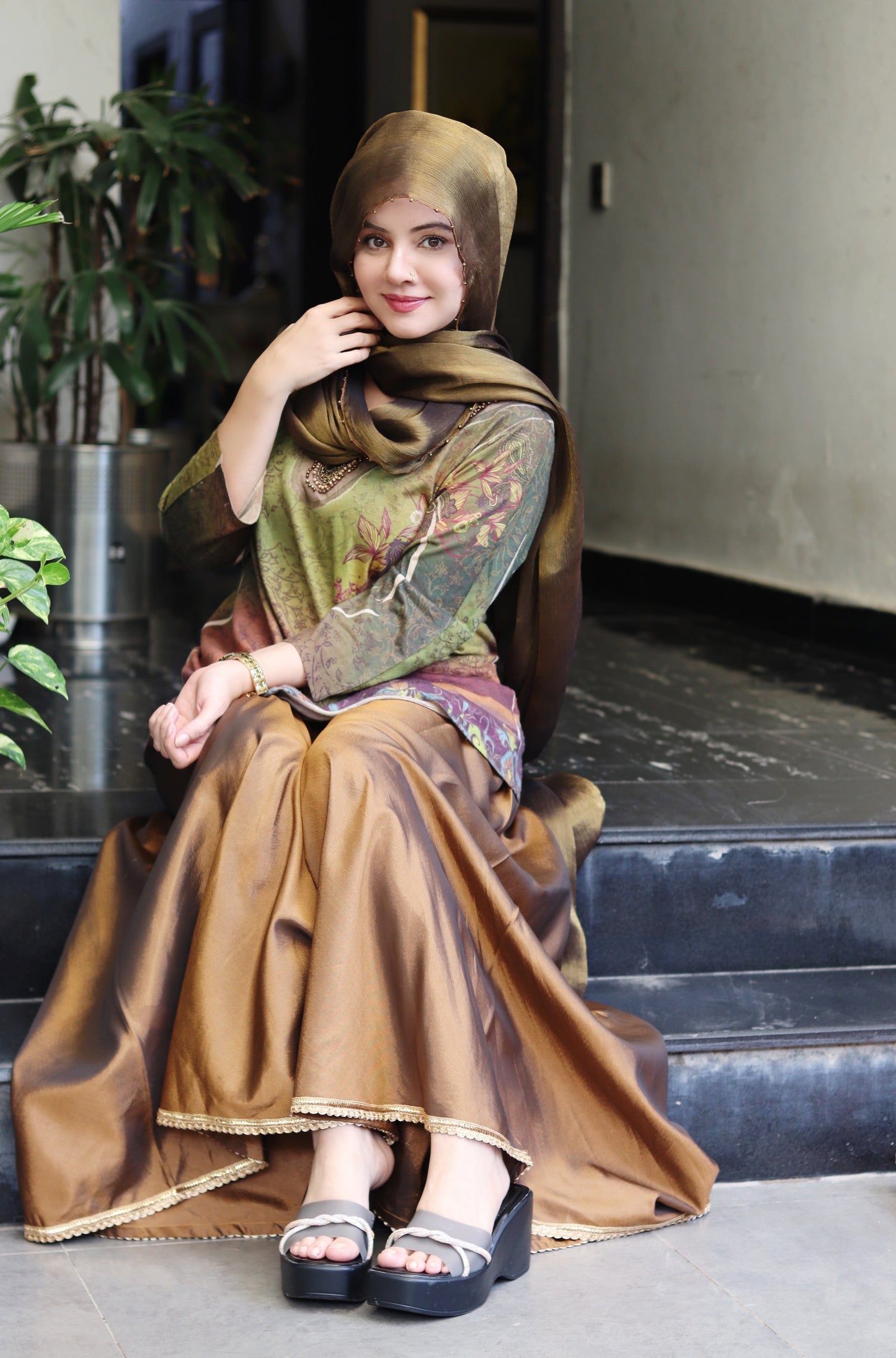 Silk Sharara 1 Pc