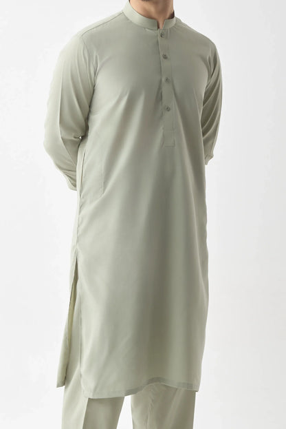 Sage Green Shalwar Kameez Set